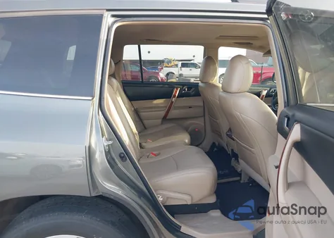 2012 Toyota Highlander Limited из США, поврежденный, VIN 5TDYK3EH5CS067661